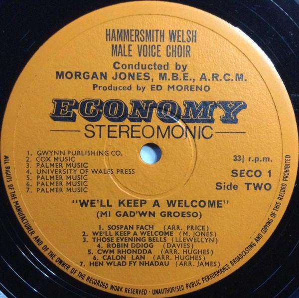 Hammersmith Welsh Male Voice Choir - We'll Keep A Welcome - Lp