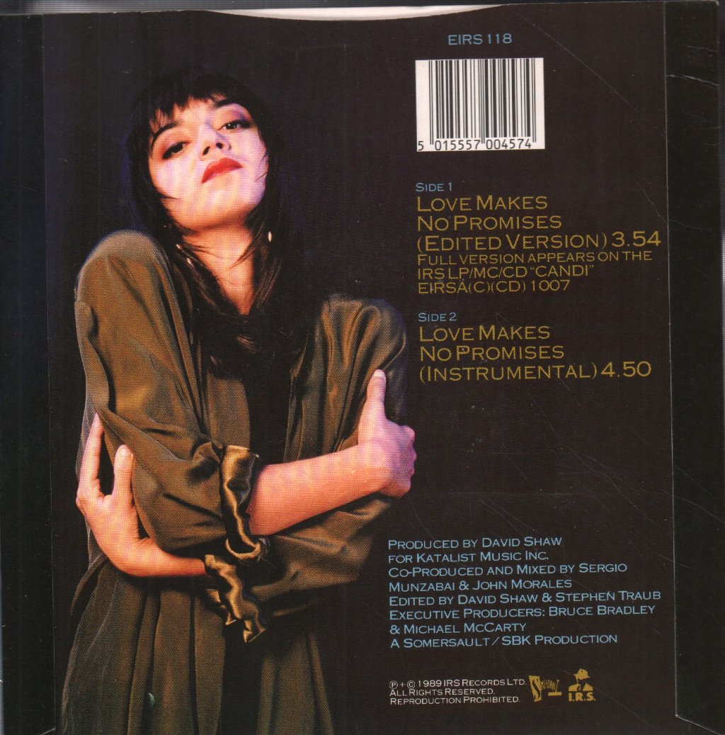 Candi - Love Makes No Promises - 7 Inch
