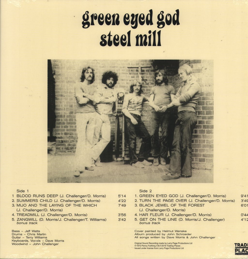 Steel Mill - Green Eyed God - Lp