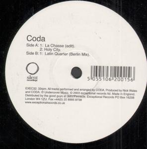 Coda (Dance) - La Chasse - 12 Inch