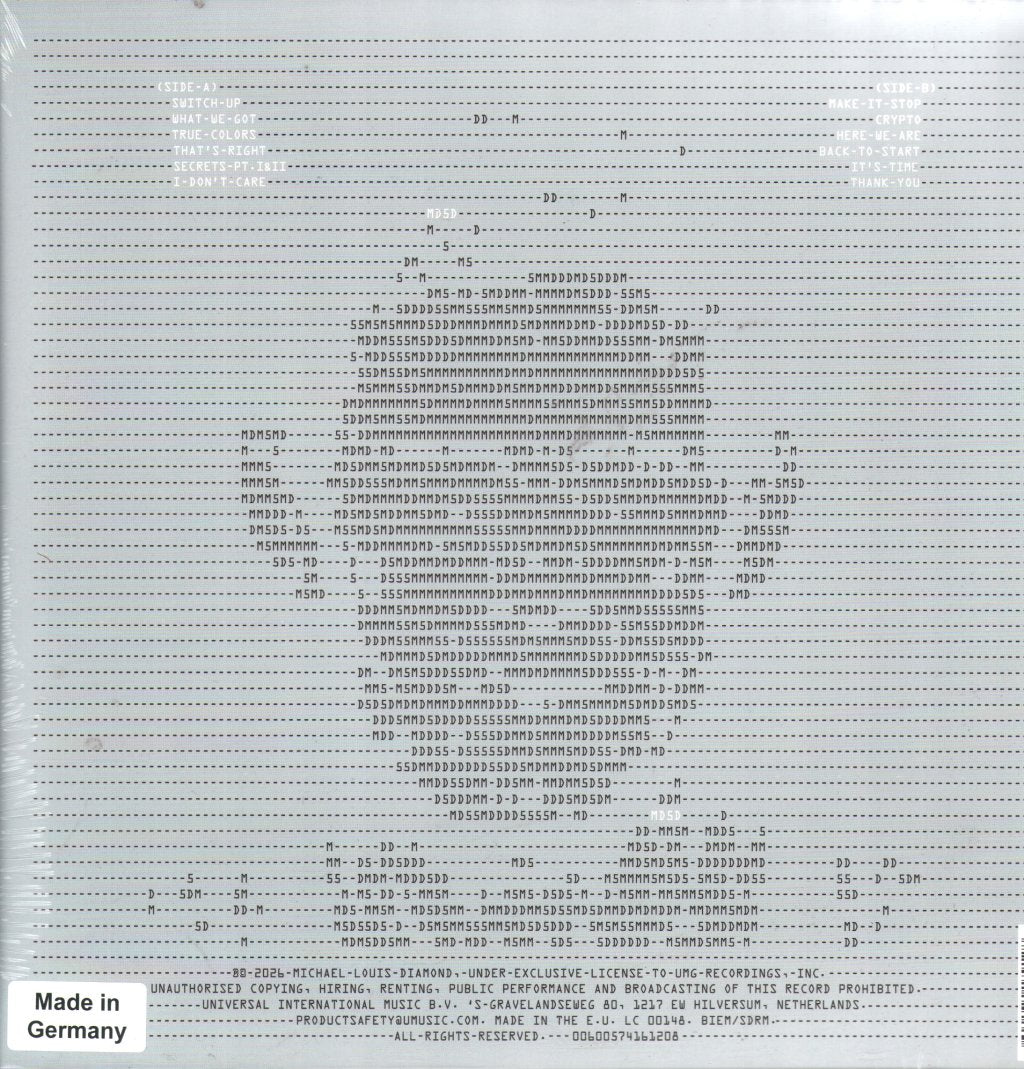 Mike D - Thank You - Lp