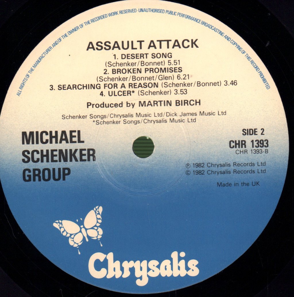 Michael Schenker Group - Assault Attack - Lp