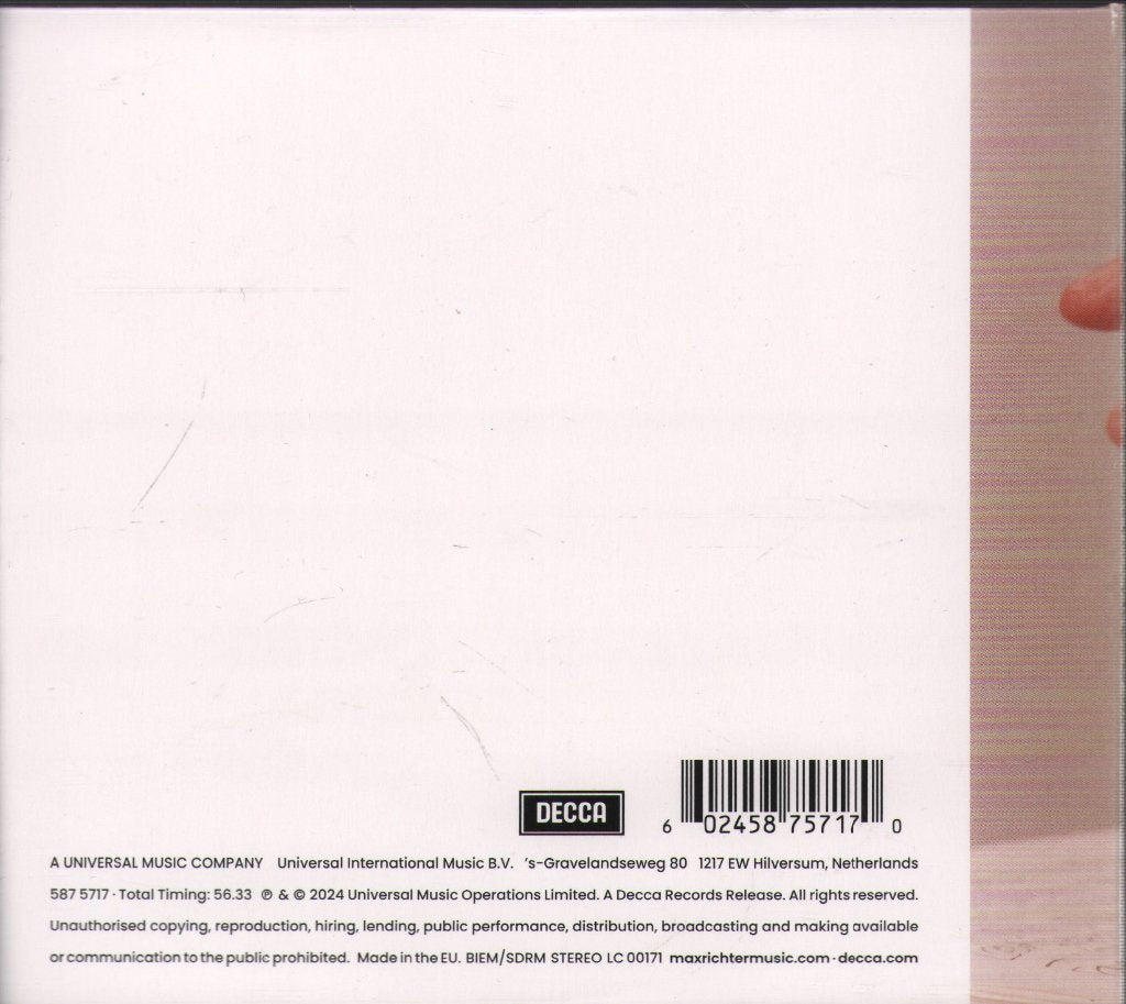 Max Richter - In A Landscape - Cd