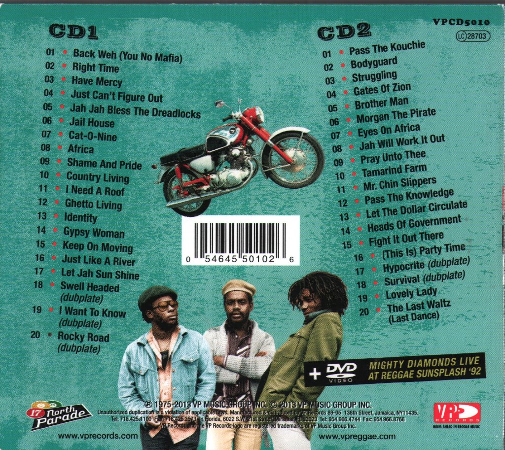Mighty Diamonds - Pass The Knowledge - Double Cd