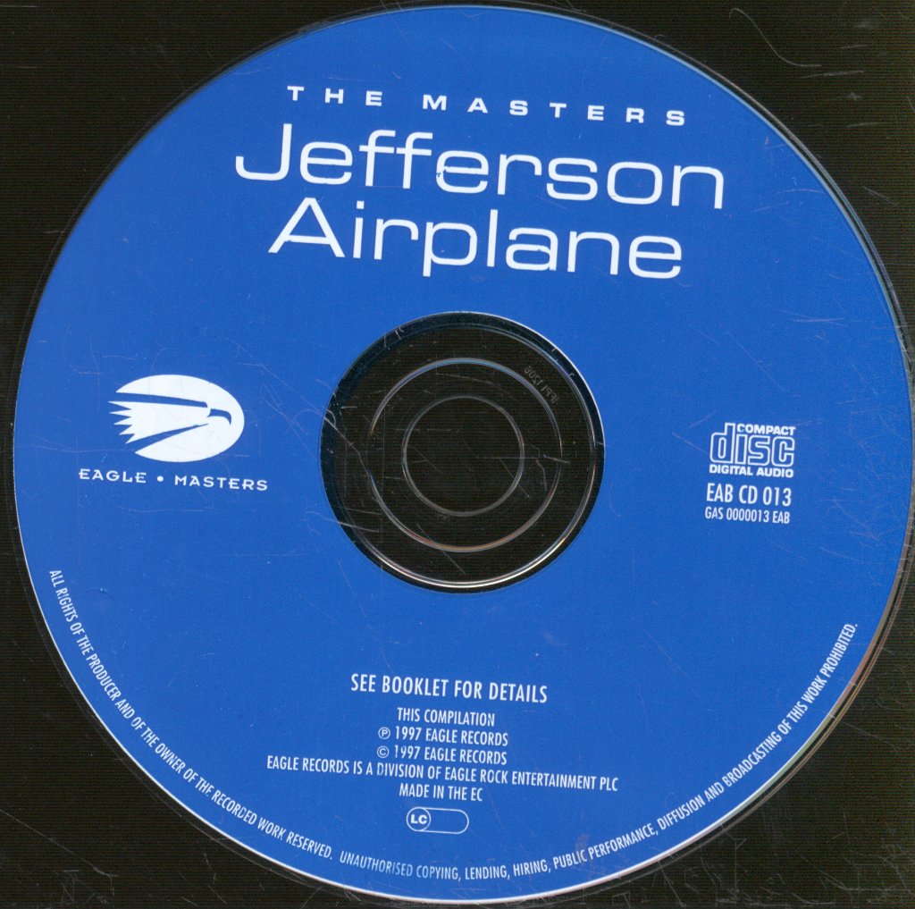 Jefferson Airplane - Masters - Cd