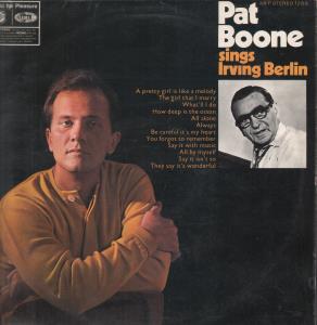 Pat Boone - Sings Irving Berlin - Lp