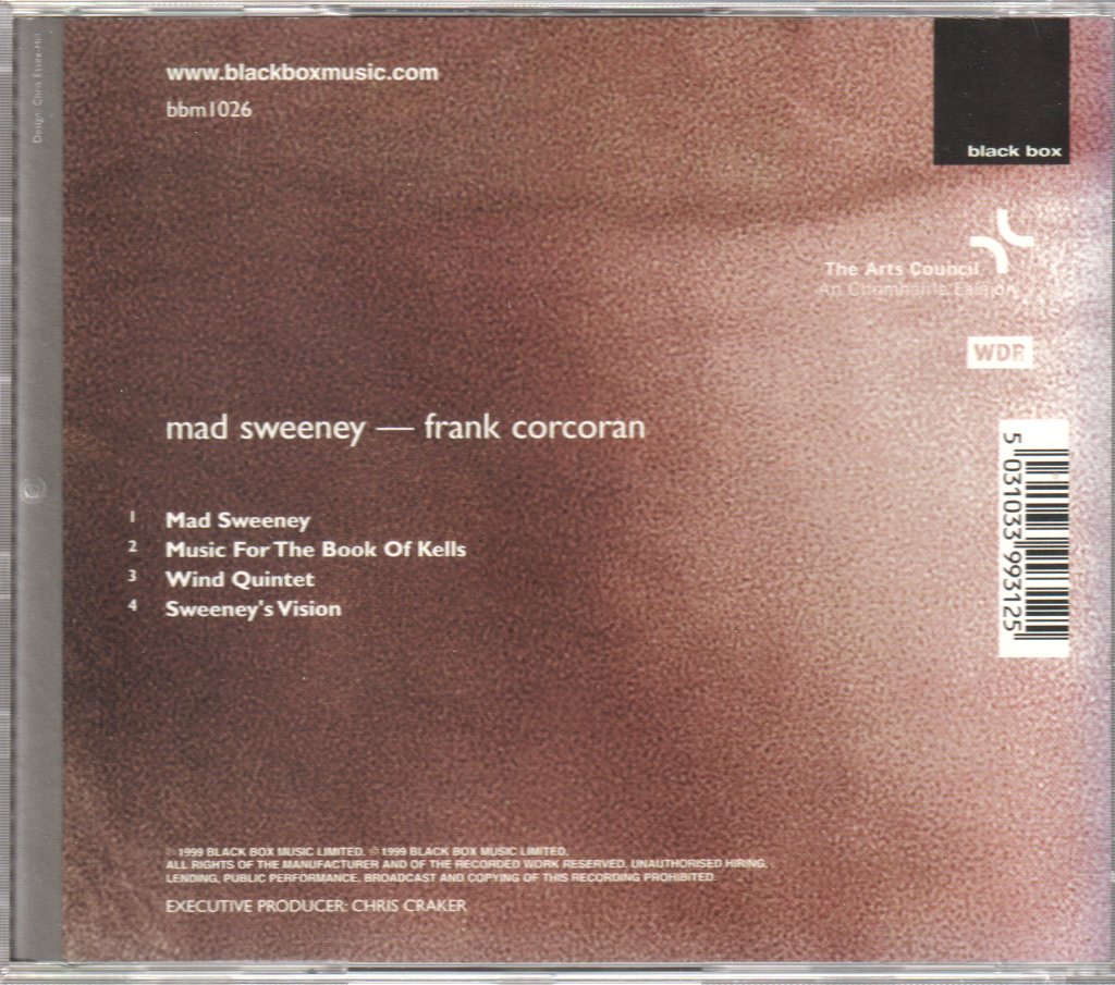 Frank Corcoran - Mad Sweeney - Cd