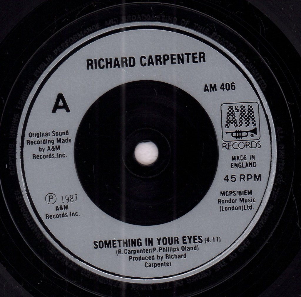 Richard Carpenter And Dusty Springfield - Something In Your Eyes - 7 Inch
