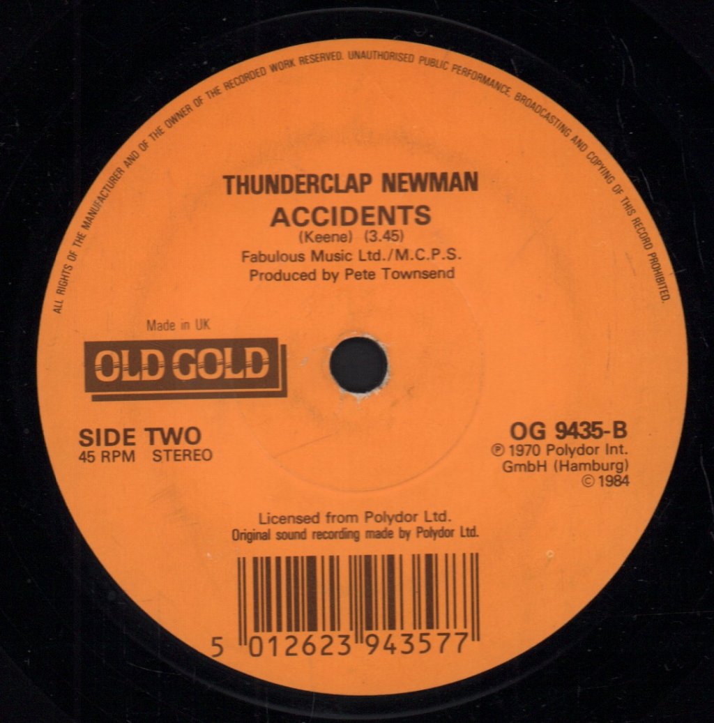 Thunderclap Newman - Something In The Air - 7 Inch