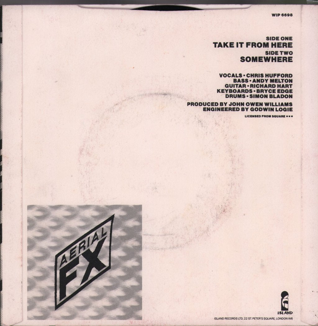 Aerial Fx - Take It From Here - 7 Inch