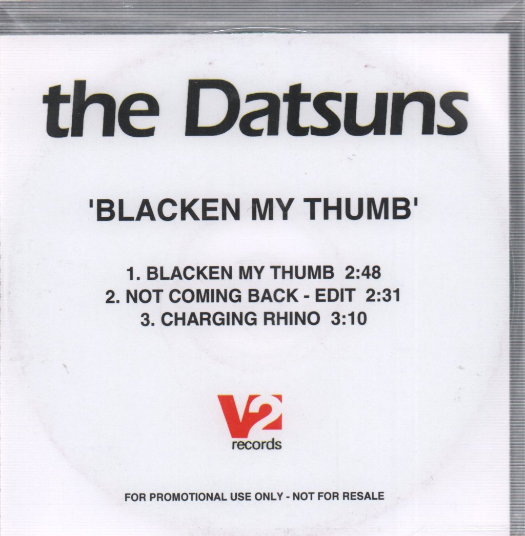 Datsuns - Blacken My Thumb - Cdr