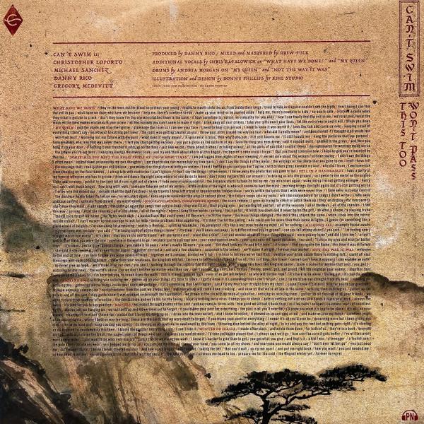 Can't Swim - This Too Won't Pass - Lp