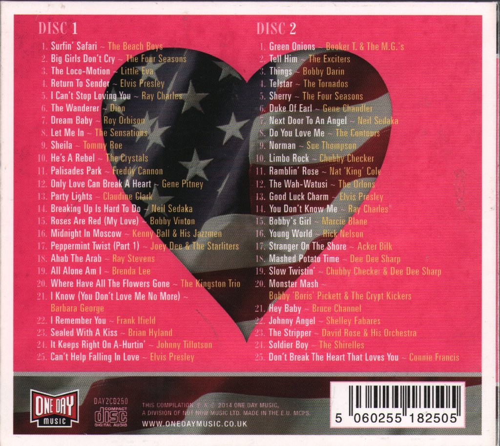 Various Artists - American Heartbeat 1962 - Double Cd