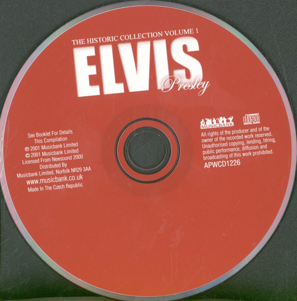 Elvis Presley - Historic Collection Volume 1 - Cd