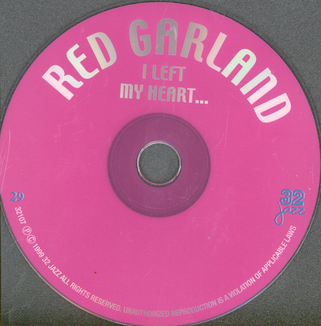 Red Garland - I Left My Heart - Cd