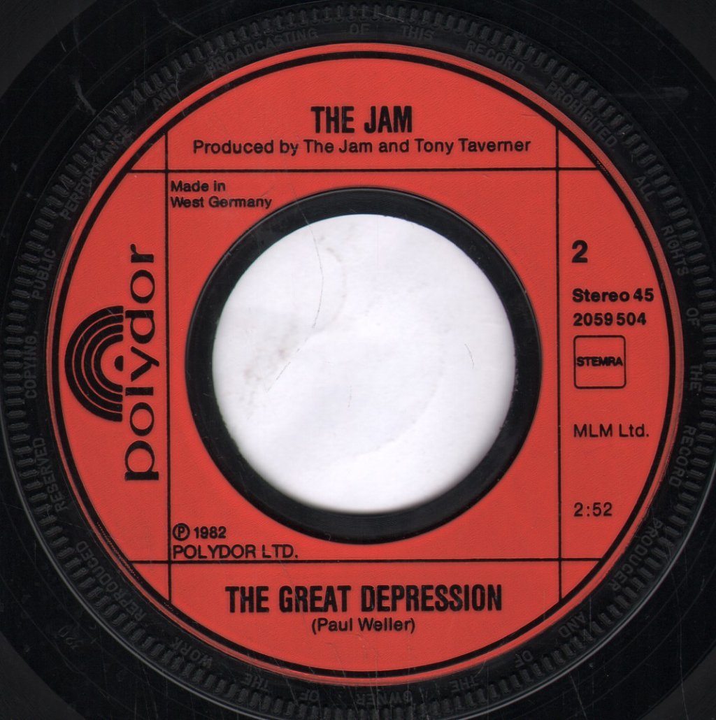Jam - Just Who Is The 5 O'clock Hero - 7 Inch