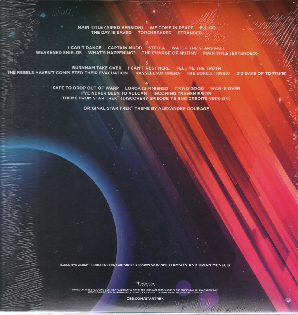 Jeff Russo - Star Trek: Discovery Original Series Soundtrack Season 1 Chapter 1 & 2 - Double Lp