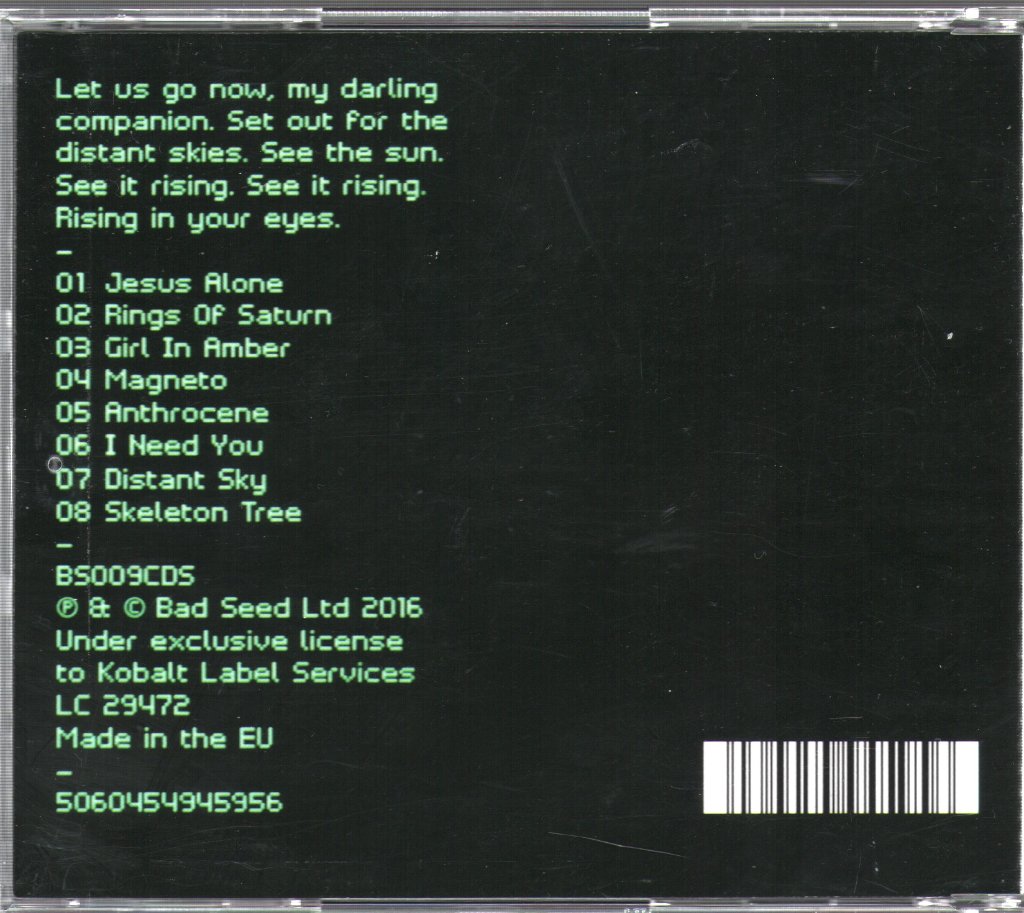 Nick Cave And The Bad Seeds - Skeleton Tree - Cd