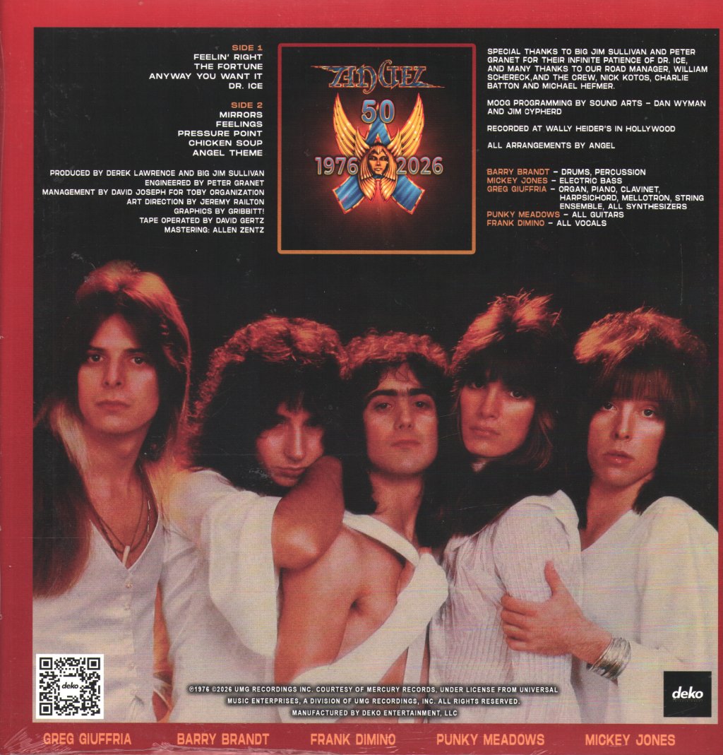 Angel - Helluva Band (50th Anniversary) - Lp