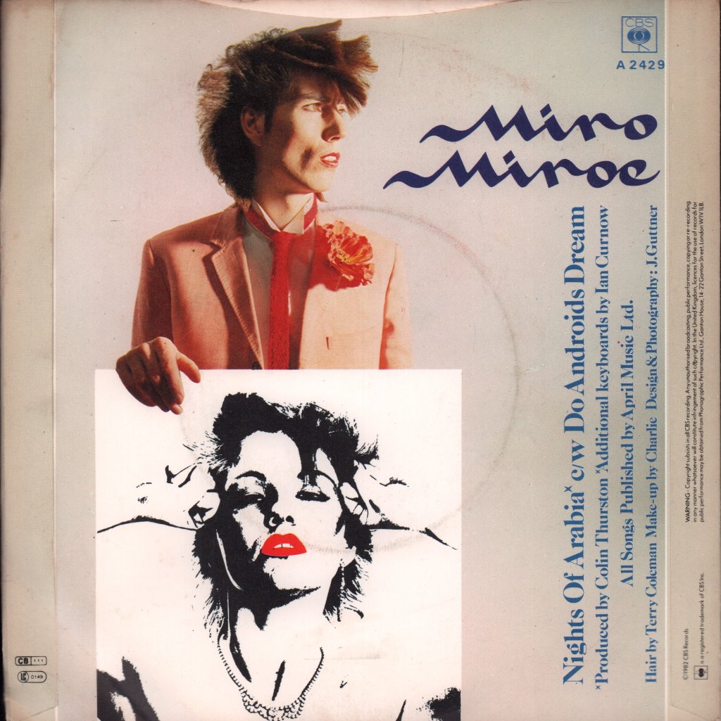 Miro Miroe - Nights Of Arabia - 7 Inch