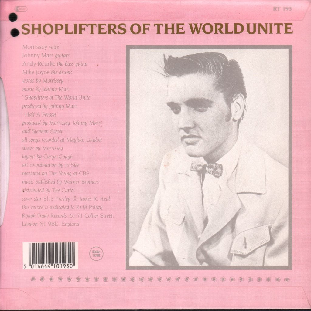 Smiths - Shoplifters Of The World Unite - 7 Inch