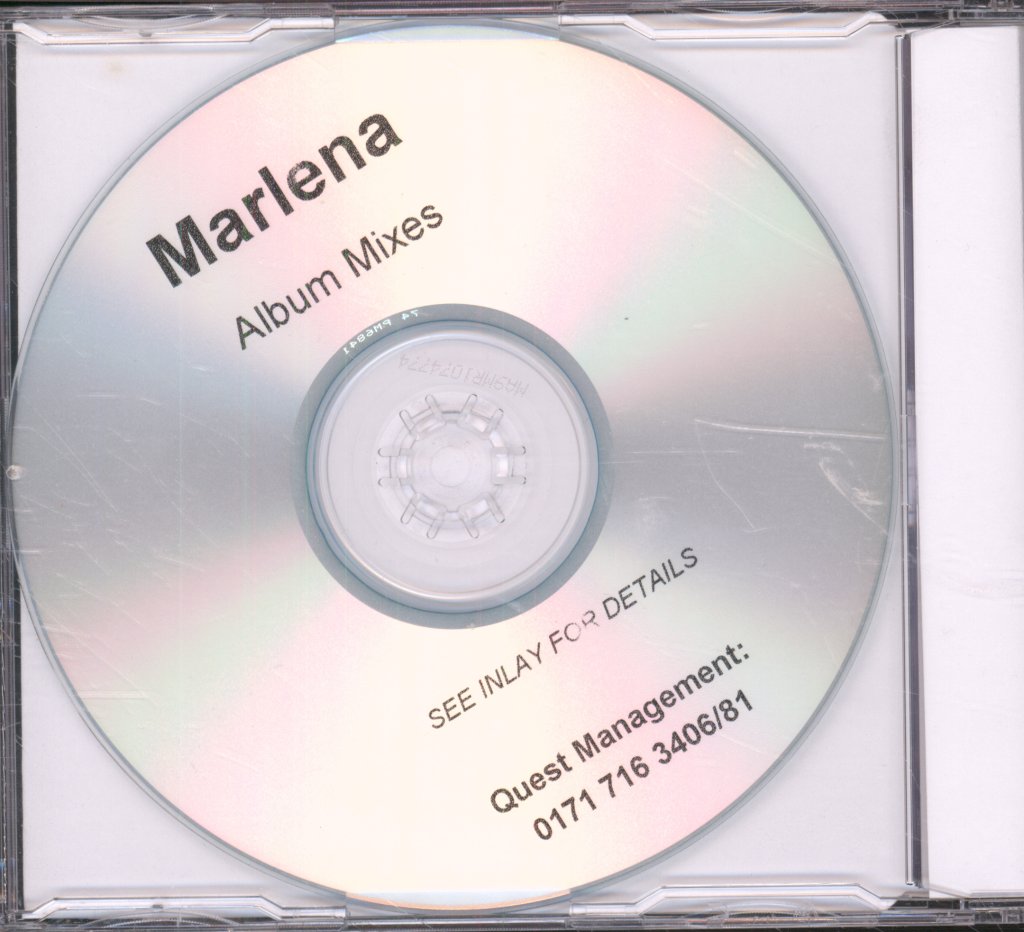 Marlena - Album Mixes - Cdr