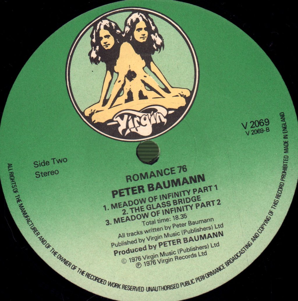 Peter Baumann - Romance 76 - Lp