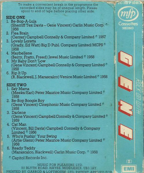 Gene Vincent - Rock On With Gene - Cassette