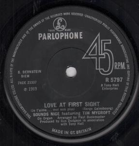 Sounds Nice - Love At First Sight - 7 Inch