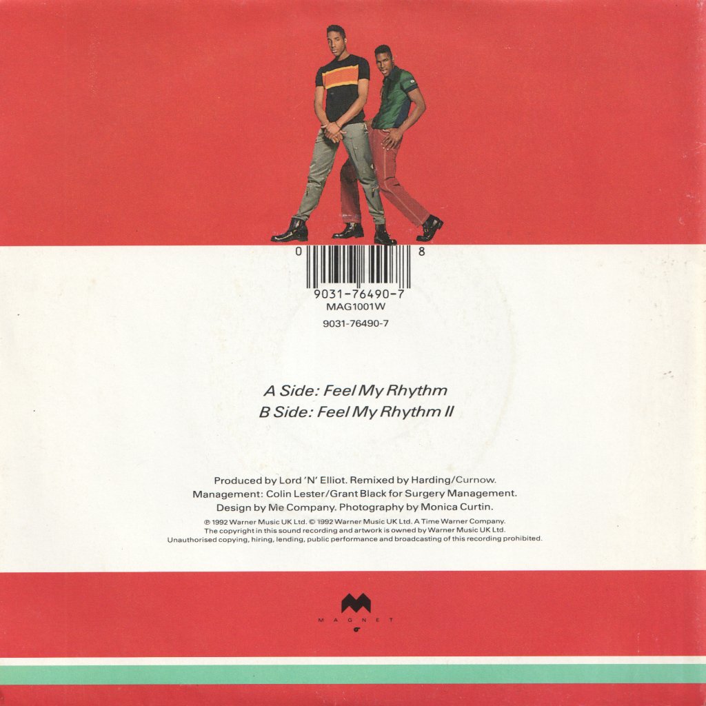 Fresh (Rap Group) - Feel My Rhythm - 7 Inch