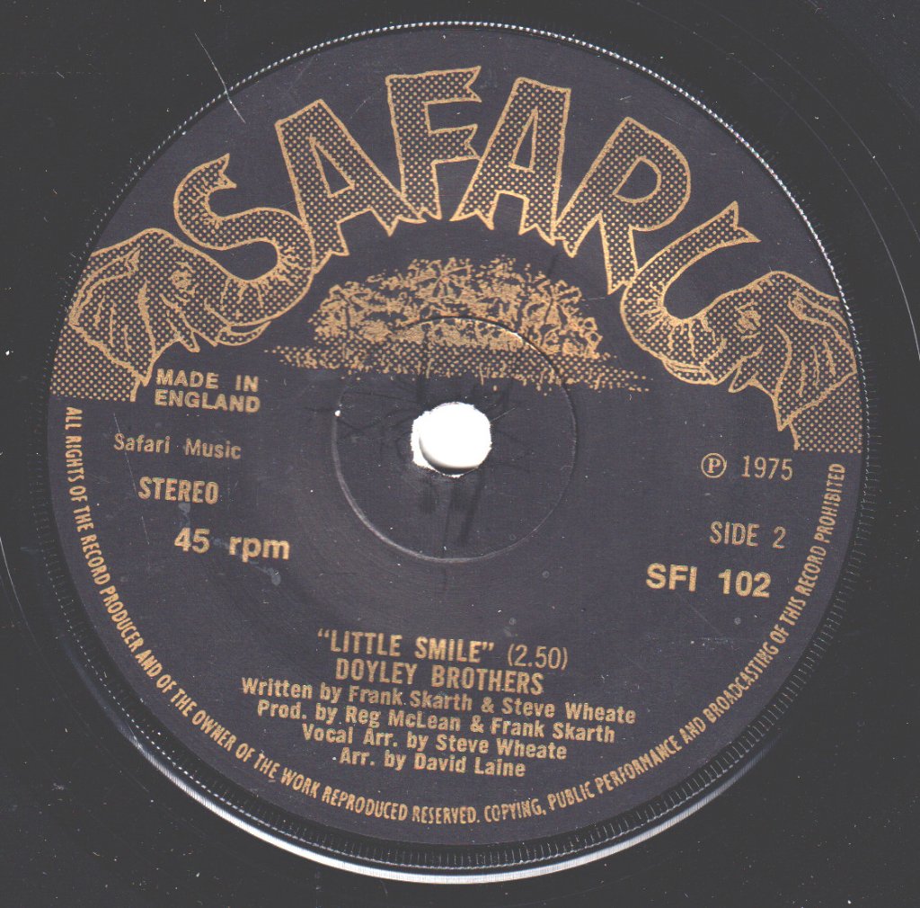Doyley Brothers - Scaredy Cat - 7 Inch