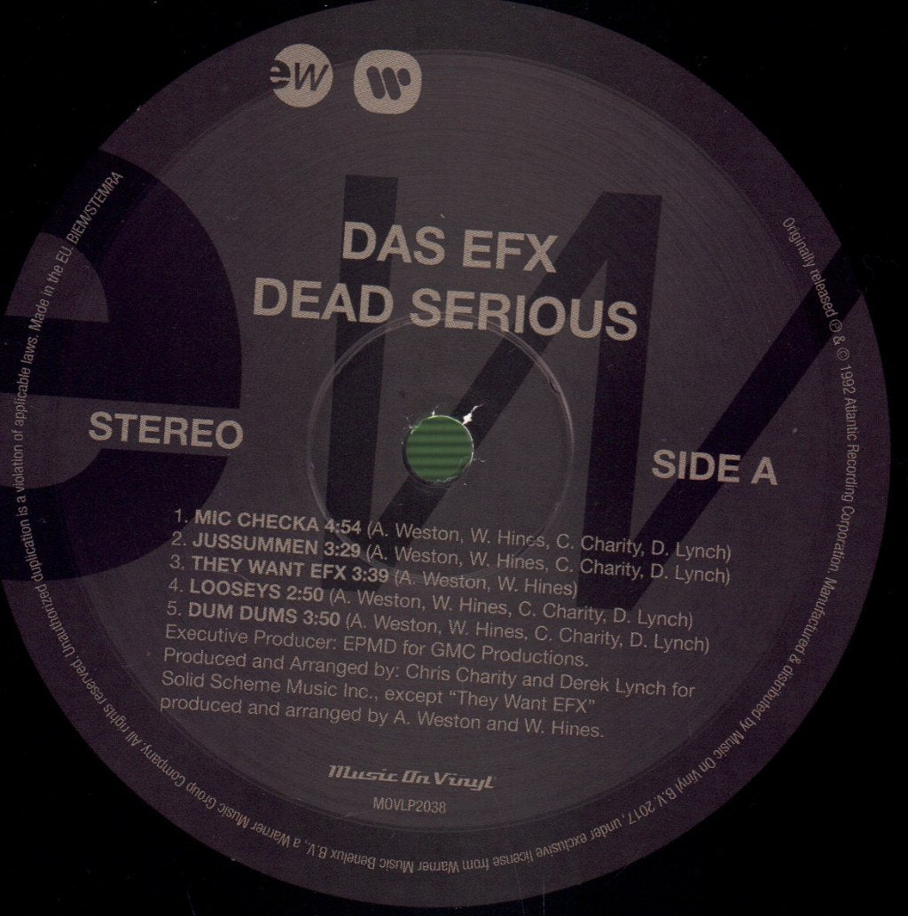 Das Efx - Dead Serious - Lp