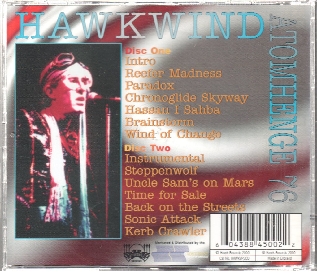 Hawkwind - Atomhenge 76 - Double Cd