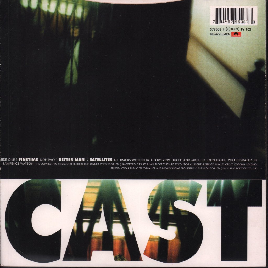 Cast (Liverpool Band) - Finetime - 7 Inch