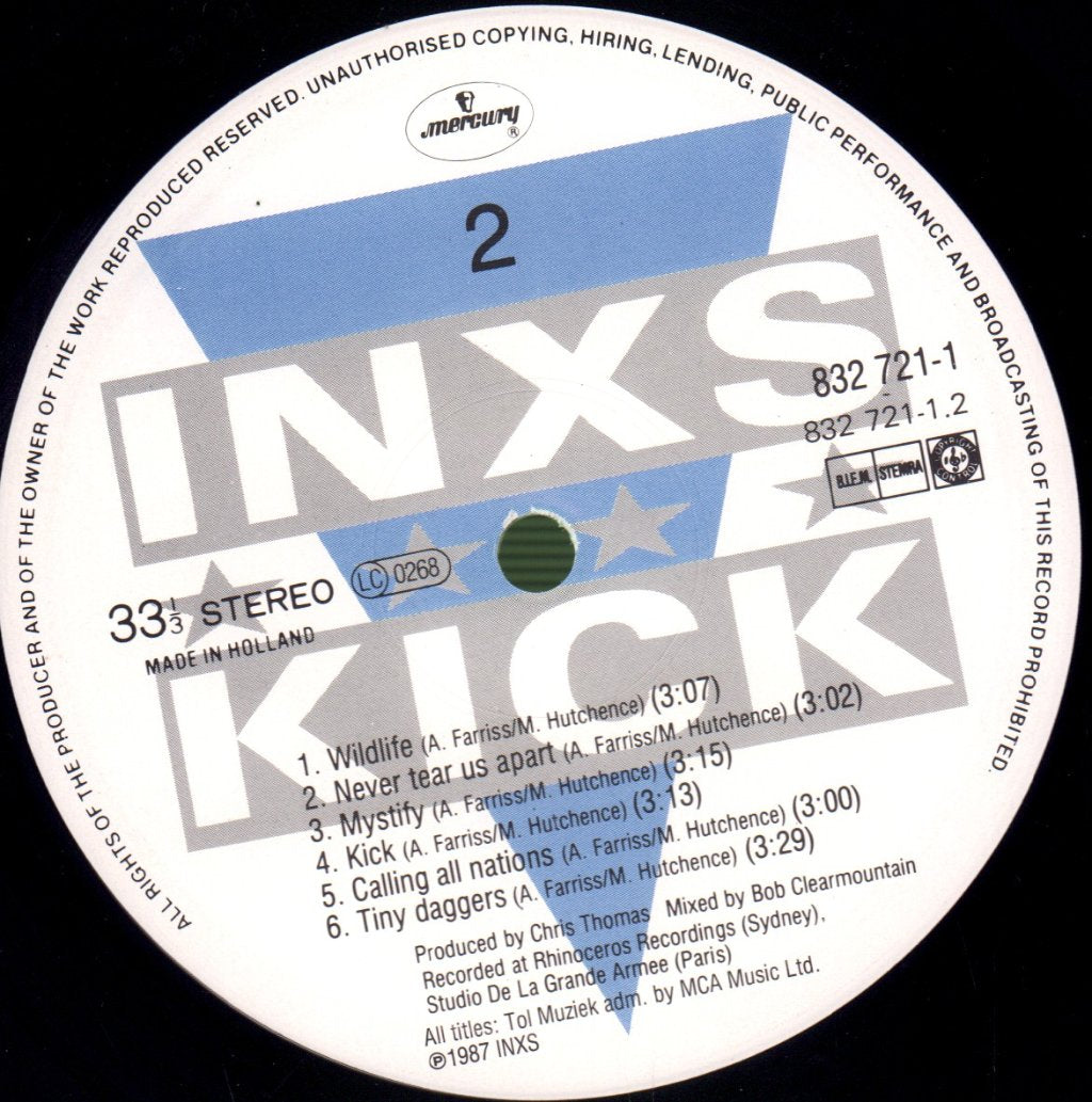 INXS - Kick - Lp
