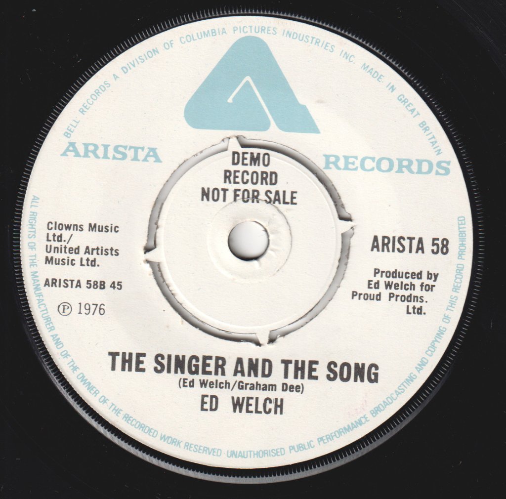 Ed Welch - Clowns - 7 Inch