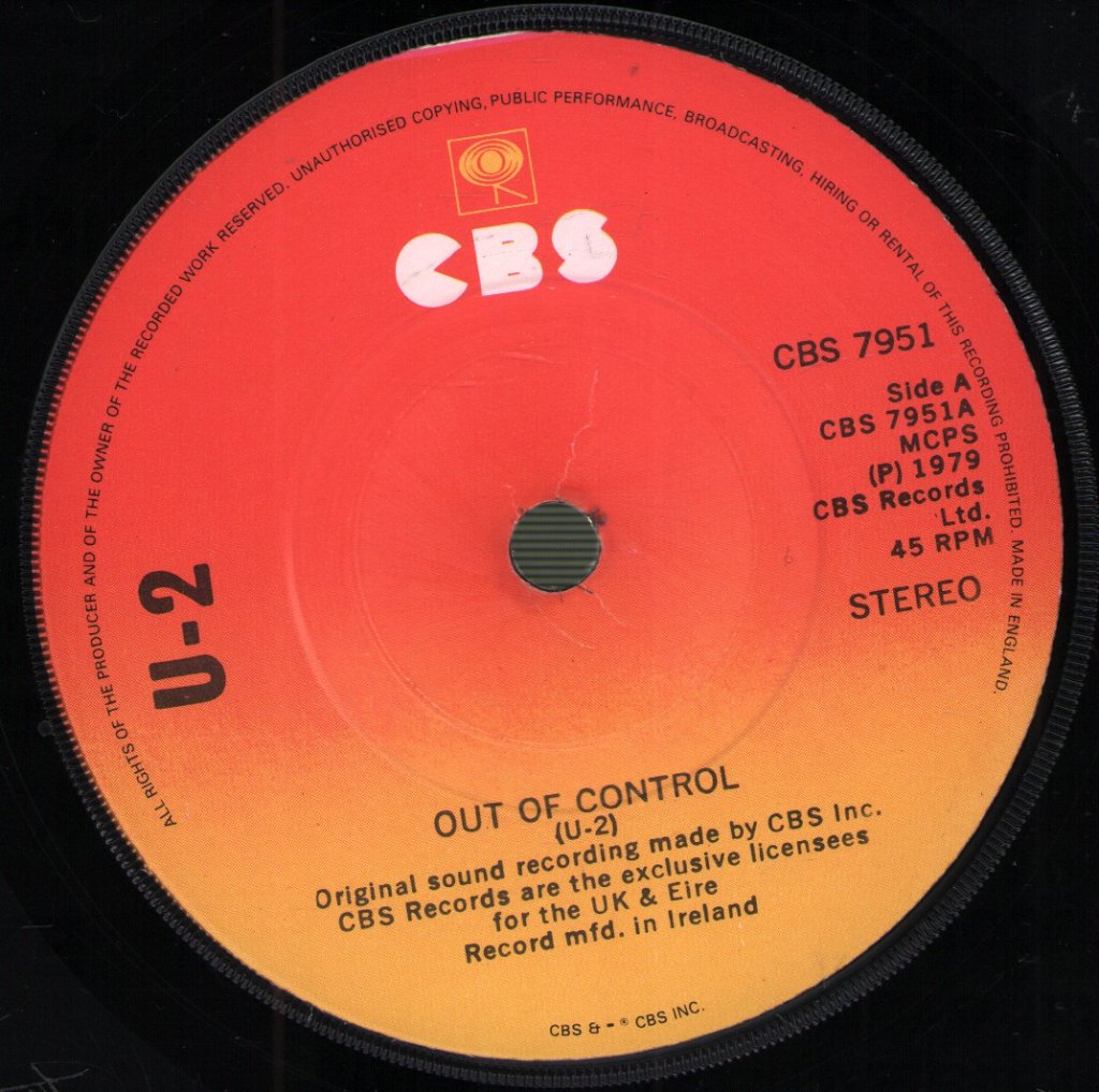 U2 - Three - 7 Inch