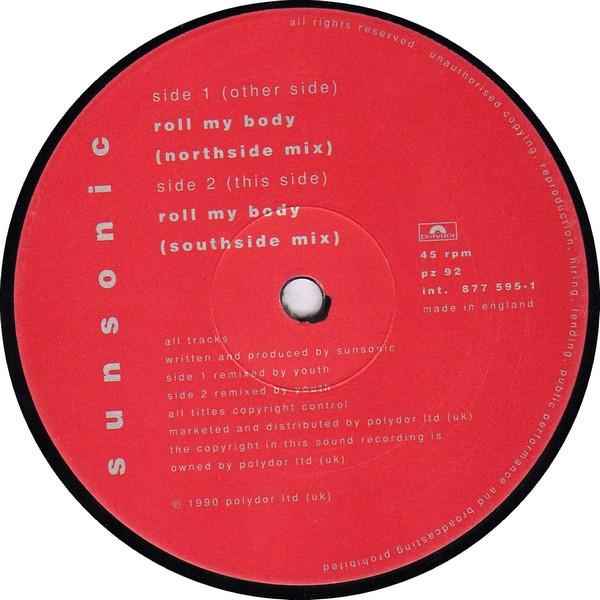 Sunsonic - Roll My Body - 12 Inch