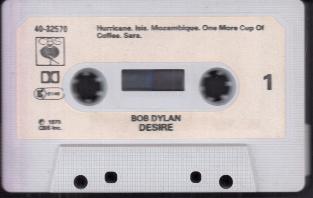 Bob Dylan - Desire - Cassette