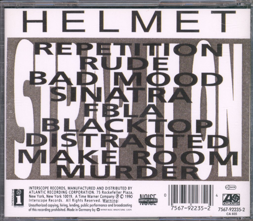 Helmet - Strap It On - Cd
