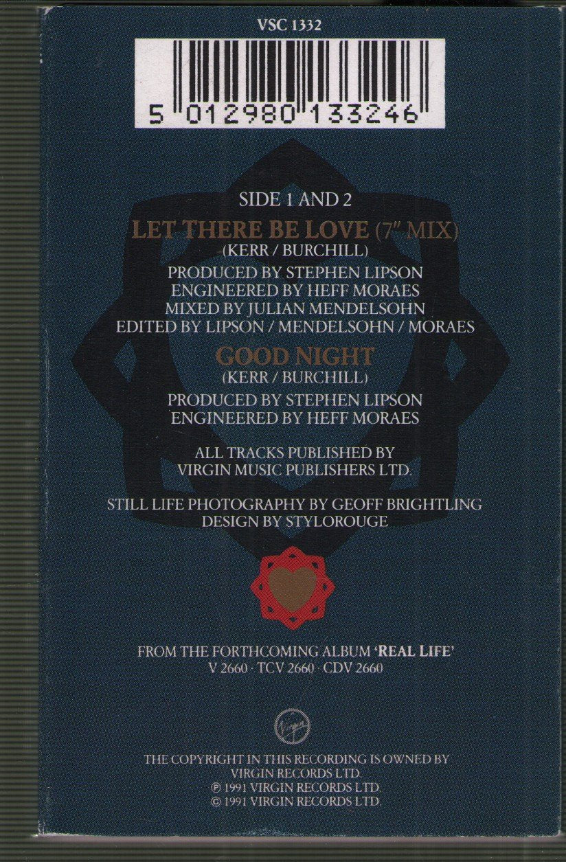 Simple Minds - Let There Be Love - Cassette