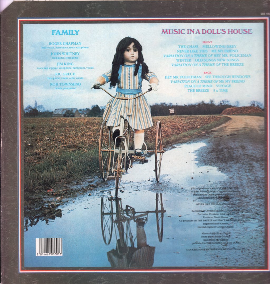 Family (Prog/Rock Group) - Music In A Doll's House - Lp