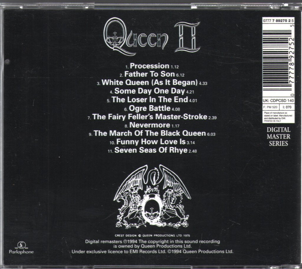 Queen - Queen II - Cd