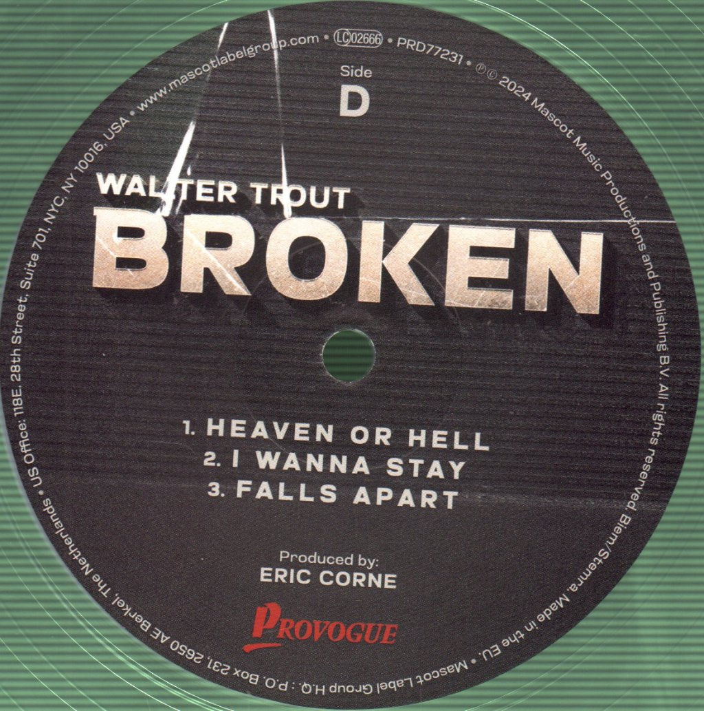 Walter Trout - Broken - Double Lp