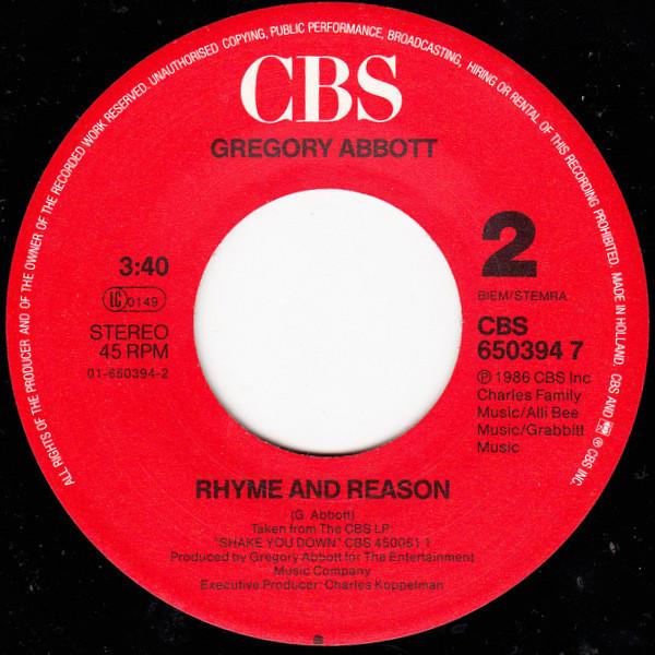 Gregory Abbott - I Got The Feelin' It's Over - 7 Inch