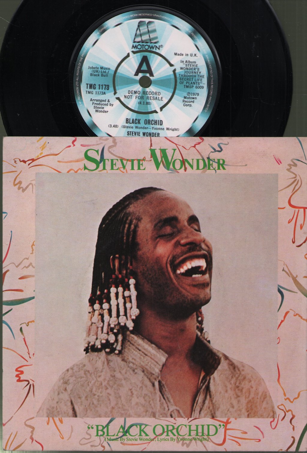 Stevie Wonder - Black Orchid - 7 Inch