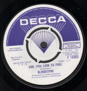 Bloodstone - Girl - 7 Inch