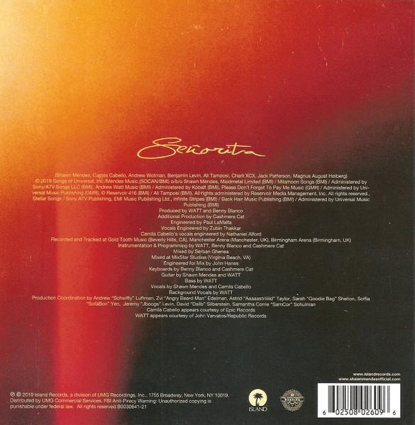 Shawn Mendes & Camila Cabello - Señorita - 7 Inch