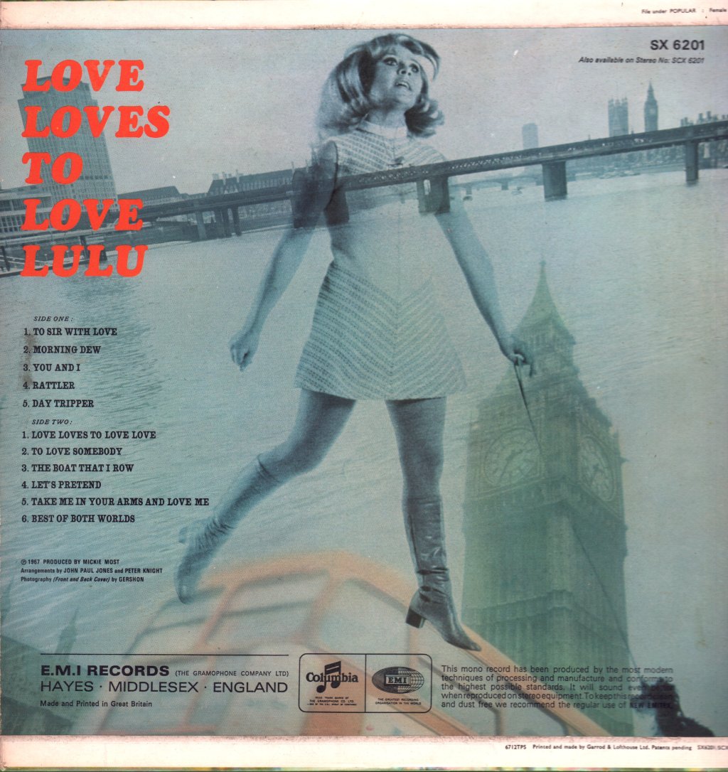 Lulu - Love Loves To Love Lulu - Lp