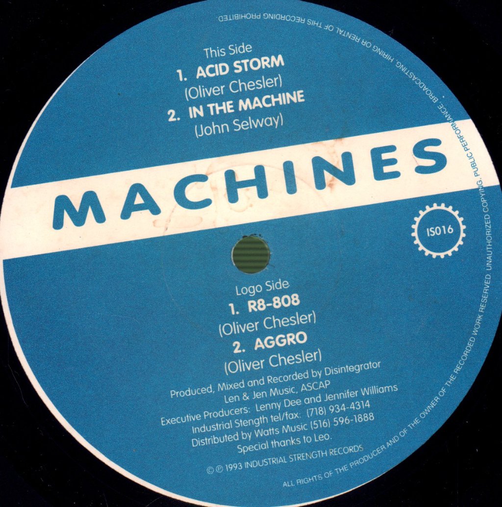 Machines - Acid Storm - 12 Inch